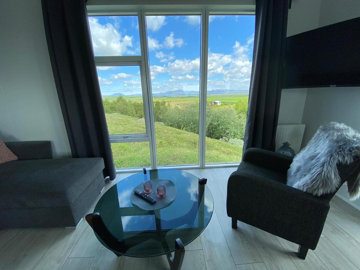 Вілла Skeithvellir Panorama House Гелла Екстер'єр фото
