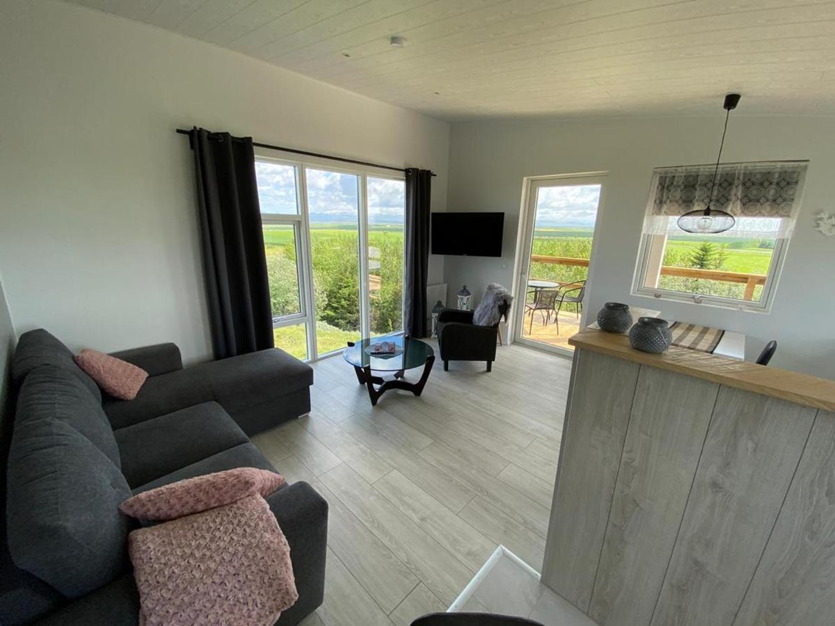 Вілла Skeithvellir Panorama House Гелла Екстер'єр фото